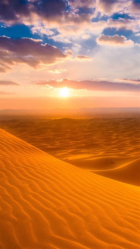 Erg Chebbi Sahara Earth Desert Desert Dune Earth Morocco Sahara Sand