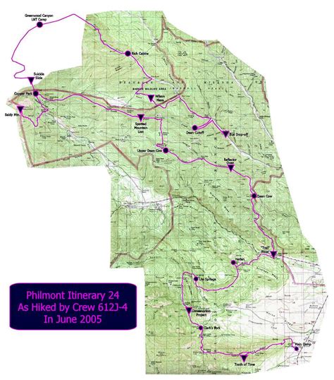 Philmont Itinerary 24 Photos Diagrams And Topos Summitpost