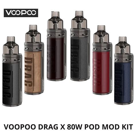 voopoo drag x 80w pod mod kit vapeshop ltd