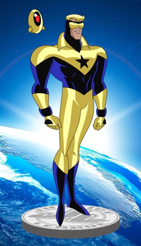 Artstation Jl Booster Gold Roy Hakim Justice League Animated Dc Comics Art Dc Comics Heroes