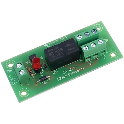 503320 12vdc Dpdt Co Relay Board With Relay Terminal Blocks And Signal