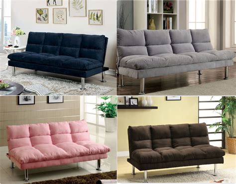 Mb117 contemporary espresso queen bedroom set. Saratoga Microfiber Kids Sofa Futon Collection | Las Vegas ...