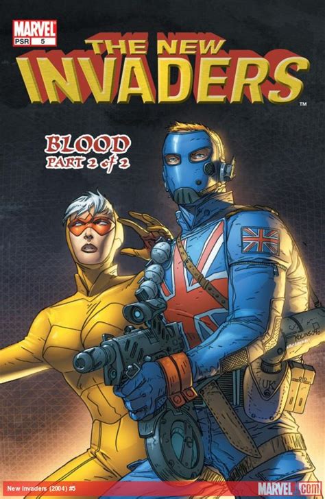 New Invaders 2004 5 Comic Issues Marvel