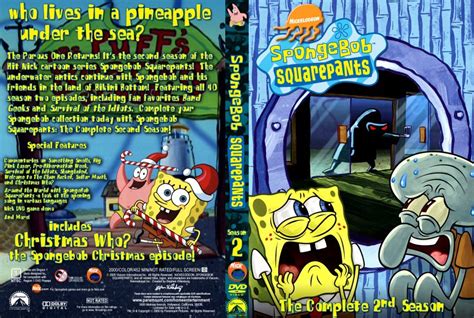 Spongebob Squarepants The Complete 2nd Season Tv Dvd Custom Covers