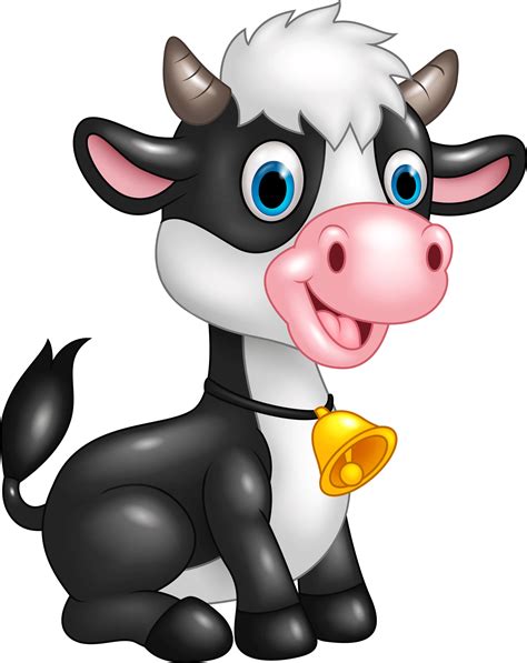 Download Transparent Cow Clipart - Cute Cow Clipart Png - ClipartKey