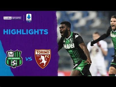 Select highlights videos link match : Sassuolo 2-1 Torino | Serie A 19/20 Match Highlights - YouTube