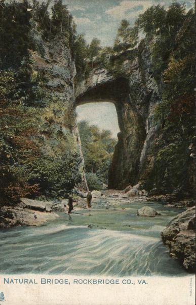 Natural Bridge Rockbridge County Virginia Postcard