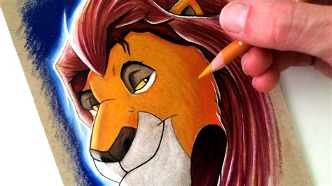 Drawing Mufasa From The Lion King Fan Art Friday Youtube