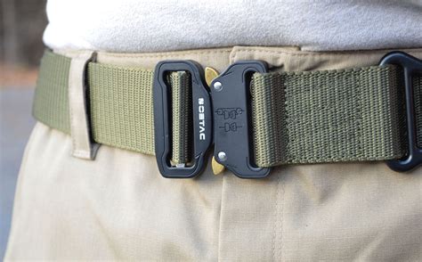 Military And Law Enforcement Tactical Duty Belt With Metal Quick Detach