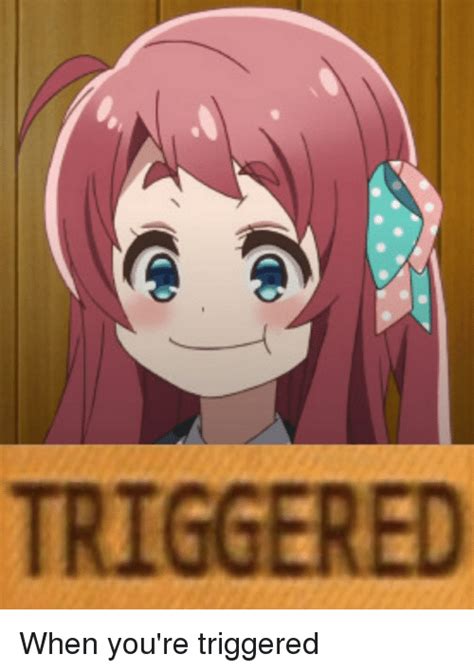 Triggered Anime Meme On Meme