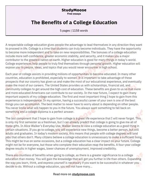 💌 Benefits Of Tertiary Education What Are The Benefits Of Tertiary