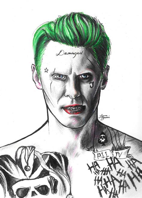 Jared Leto Joker By Laurabonacci On Deviantart