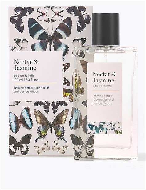 Nectar And Jasmine Eau De Toilette 100ml The Fragrance Collection Mands
