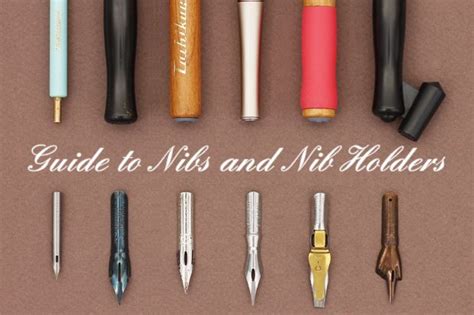 Guide to Nibs and Nib Holders nathie hagamos caligrafía juntas siiiii