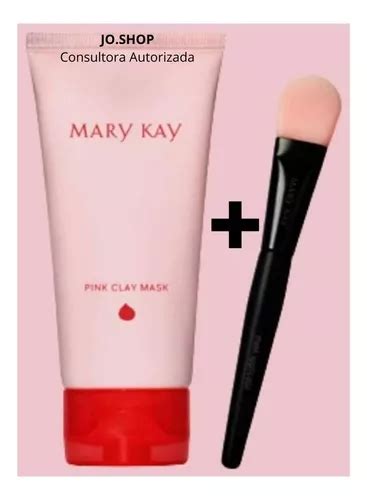 Promoção Máscara De Argila Rosa Pincel Aplicador Mary Kay