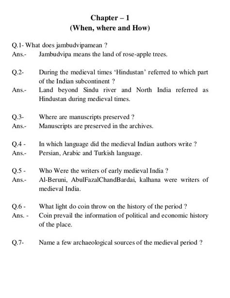 Class 8 History Chapter 5 Questions And Answers In Hindi Gk In Hindi