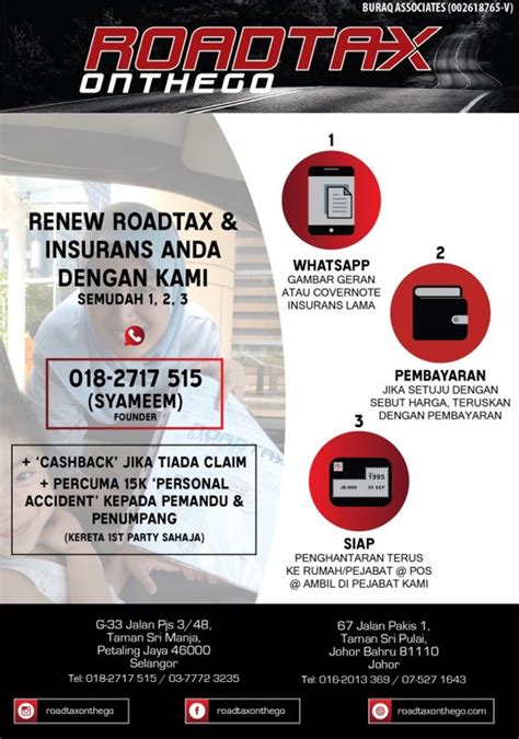 But, when received the roadtax i. 5 Perkara Anda Perlu Tahu Sebelum Renew Roadtax & Insurans ...