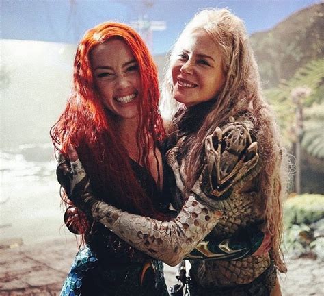 ️ Amber Heard Mera And Nicole Kidman Atlanna Aquaman Aquaman Film