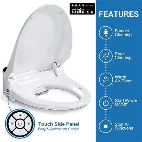 Combier Cma102s B Bidet Smart Toilet Seat Review Bidet Converter Kits