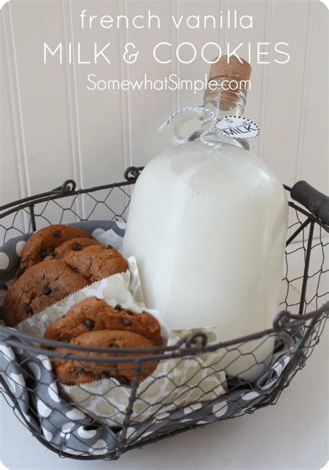 French Vanilla Milk And Cookies T