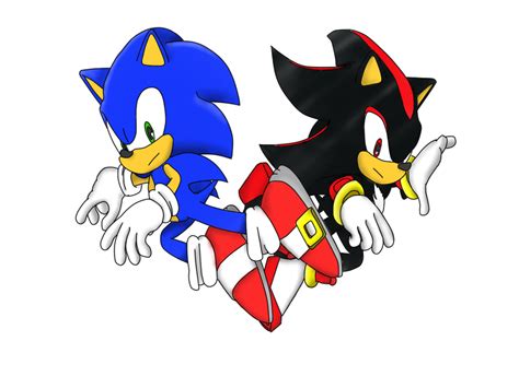 Sonic Generations Sonic Vs Shadow 3d Shading By