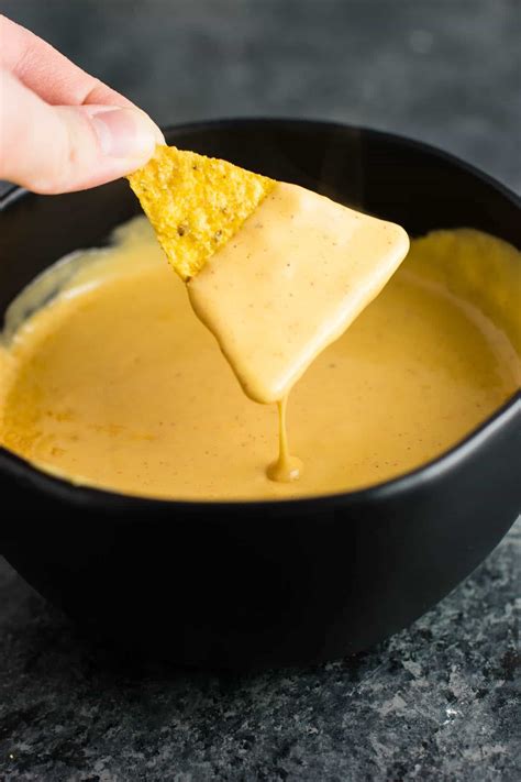 Make Easy Nacho Cheese Sauce With Just Six Ingredients Perfect For Dipping Or Served Over