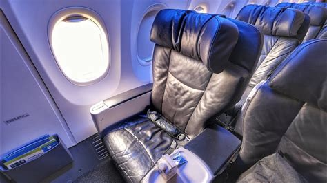 Alaska Airlines First Class As791 Newark To Seattle Boeing 737 900