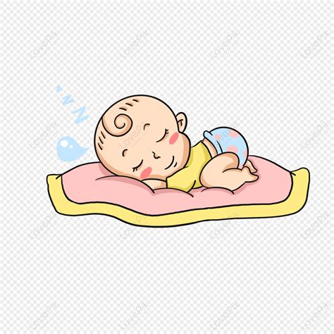 Cartoon Cute Little Baby Sleeping Cartoon Sleeping Sleep Baby Png