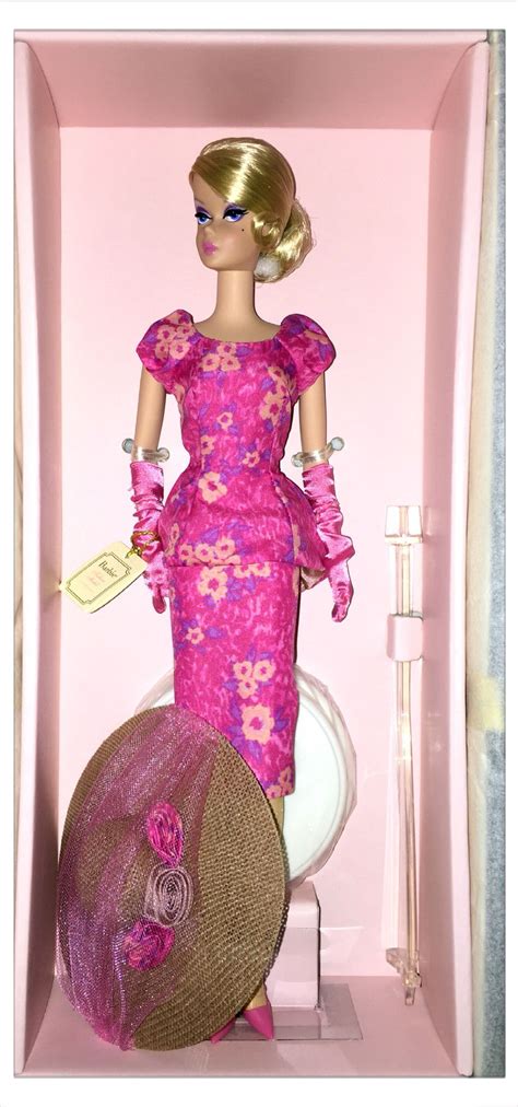 Barbie Fashion Model Collection Gold Label Collection 2015 Fashionably Floral Genuine Silkstone