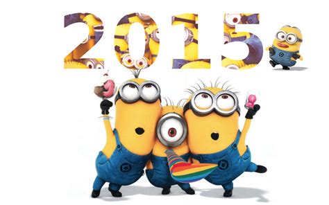 Happy New Year Minions Wallpaper By Mllelouve On Deviantart