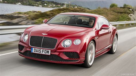 2016 Bentley Continental Gt Speed Coupe Candy Red Front Caricos