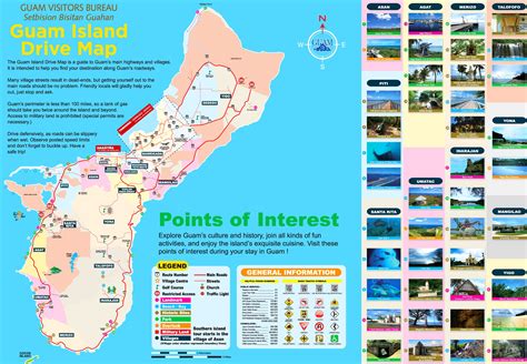 Guåhan ˈɡʷɑhɑn) is an organized, unincorporated territory of the united states in the micronesia subregion of the western pacific ocean. Guam tourist map