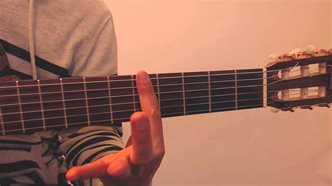 A Major 5th Fret Guitar Chord Tutorial 20 Second Lessons Youtube