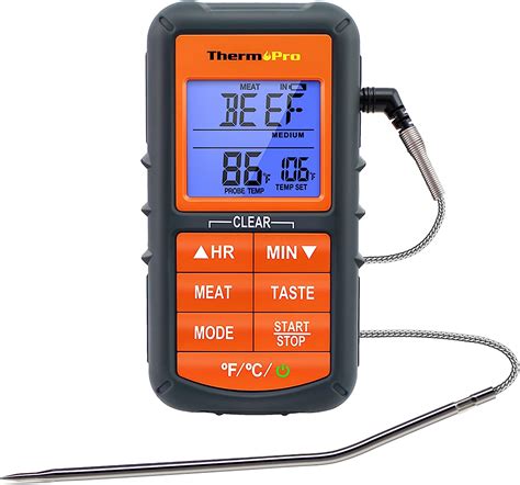 Thermopro Tp06b Digital Grill Meat Thermometer With Probe