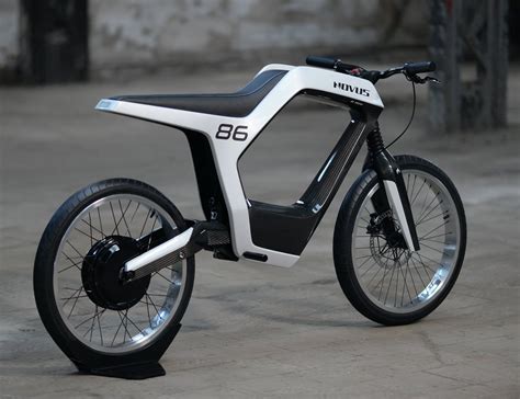 Novus Electric Carbon Fiber Motorcycle Is A High Performance Compact