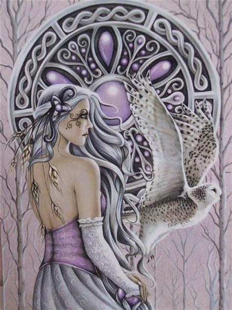 Vintage Fantasy Art By Jessica Galbreth Cuded Celtic Goddess Celtic Gods Celtic Mythology