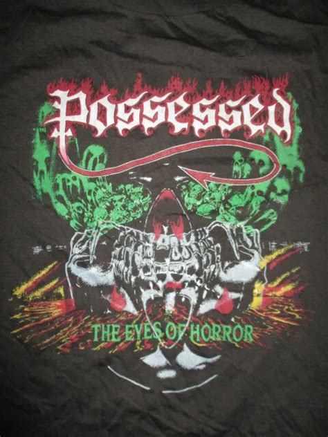 Newstar Label 1987 Possessed The Eyes Of Horror Concert Tour Lg