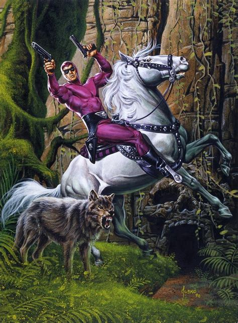 The Phantom And Hero The Great White Stallion With Images Phantom