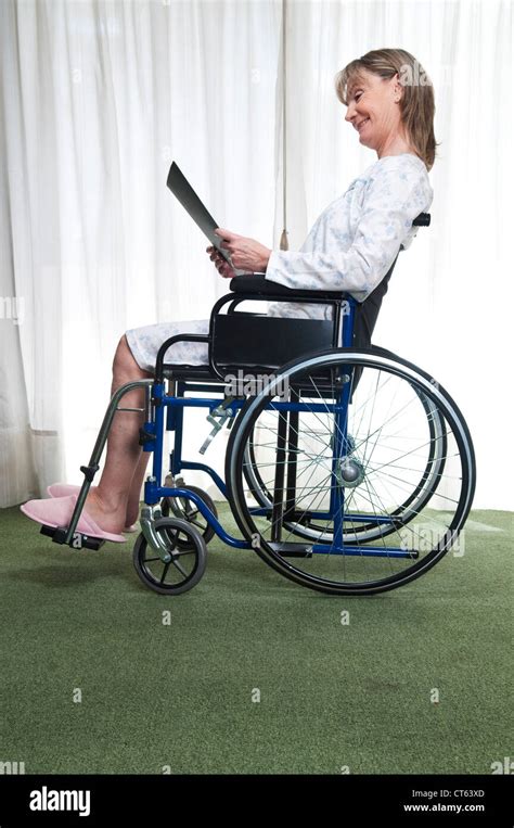 Elderly Person In Wheelchair Stock Photo Alamy