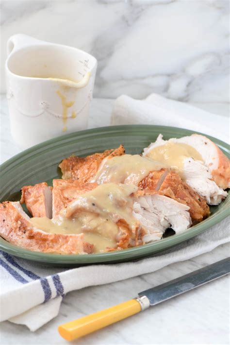 Roasted Turkey Breast With Gravy West Of The Loop