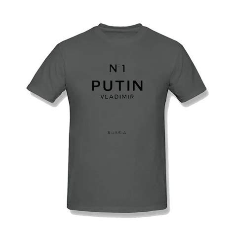 russia president putin t shirt men o neck vladimir putin t shirt for man character printed
