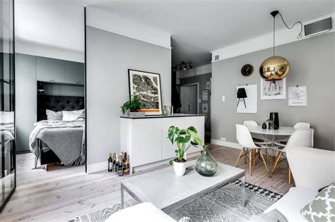 20 Small Scandinavian Studio Apartment