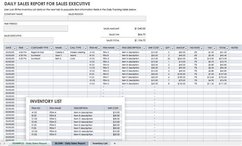 Daily S Report Format Excel Free Tutorial Pics