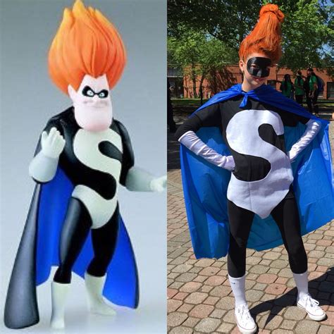 Easy costumes for halloween featuring all your favorite disney characters. DIY Syndrome Costume | Villian costumes, Disney family costumes, Incredibles costume