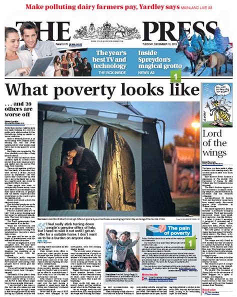 Newspaper articles on poverty in india. The politics of poverty in New Zealand - images (liberation)