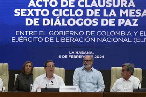 Eln Y Gobierno De Colombia Descongelan Diálogo Y Anuncian Ciclo En