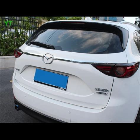 Auto Rear Door Trunk Trim Chrome Accessories For Mazda Cx 5 Cx 5 2017