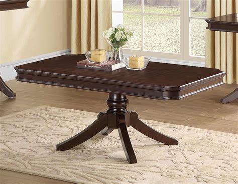 Safavieh american homes collection boris dark cherry coffee table. Homelegance Marston Rectangular Cocktail/Coffee Table ...