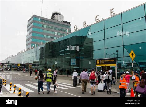 International Airport Jorge Chávez In Lima Peru Stock Photo Alamy