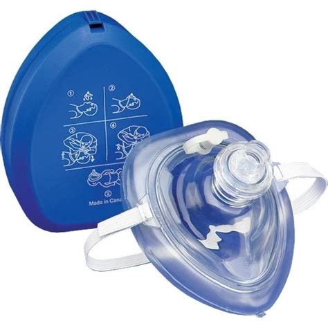 First Aid Disposable Emergency Medical Pvc Cpr Mask With Fda Ce Iso